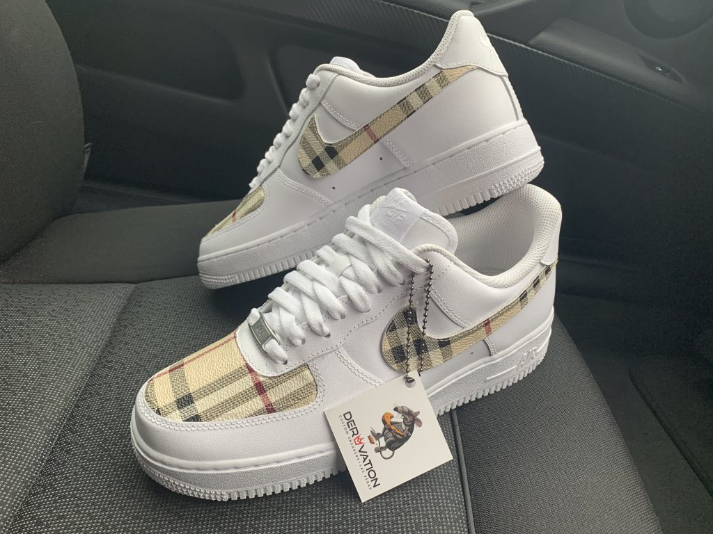 air force 1 x burberry