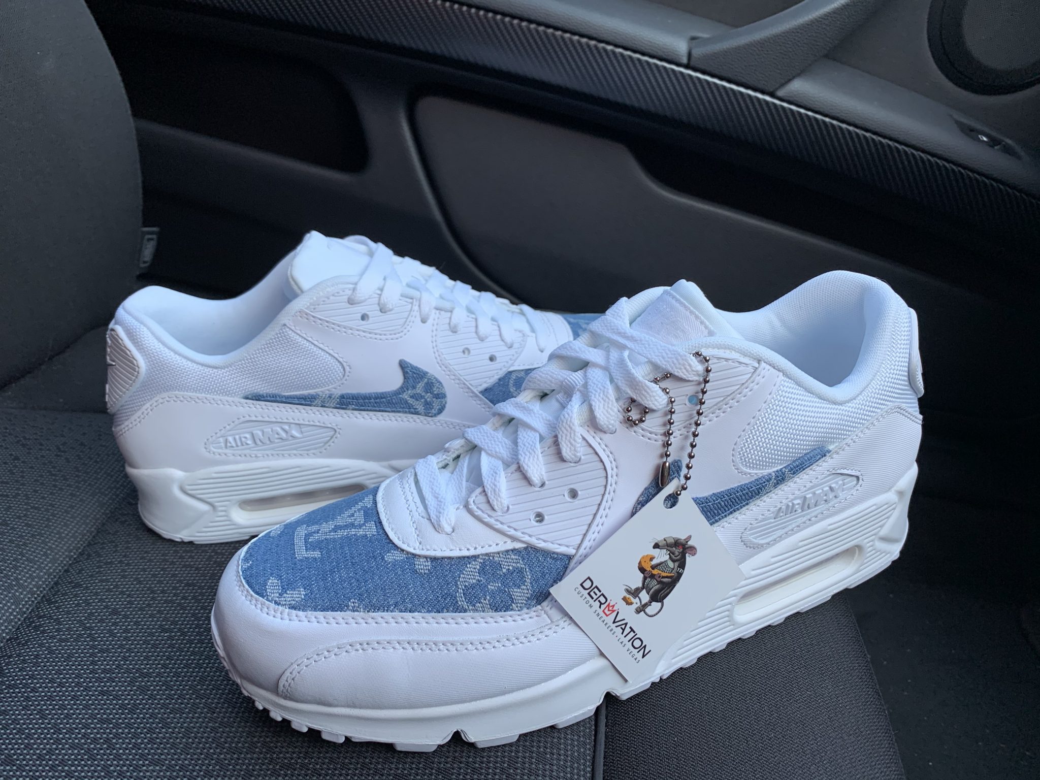 air max 90 washed denim