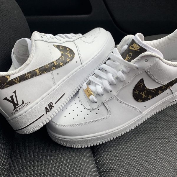 custom gold air force 1