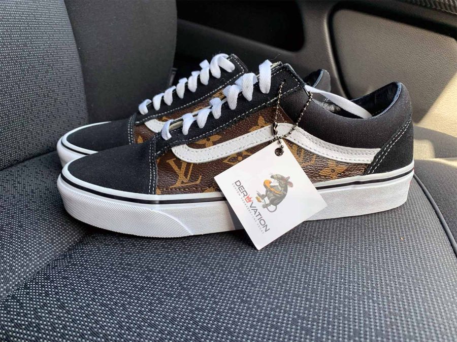 Custom LV Vans Old Skool