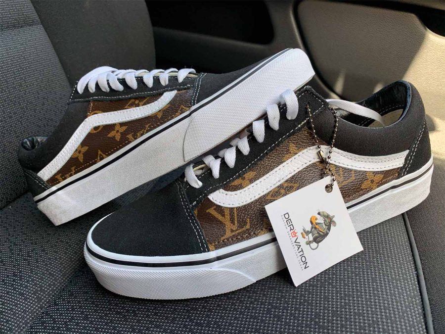 Custom LV Vans Old Skool