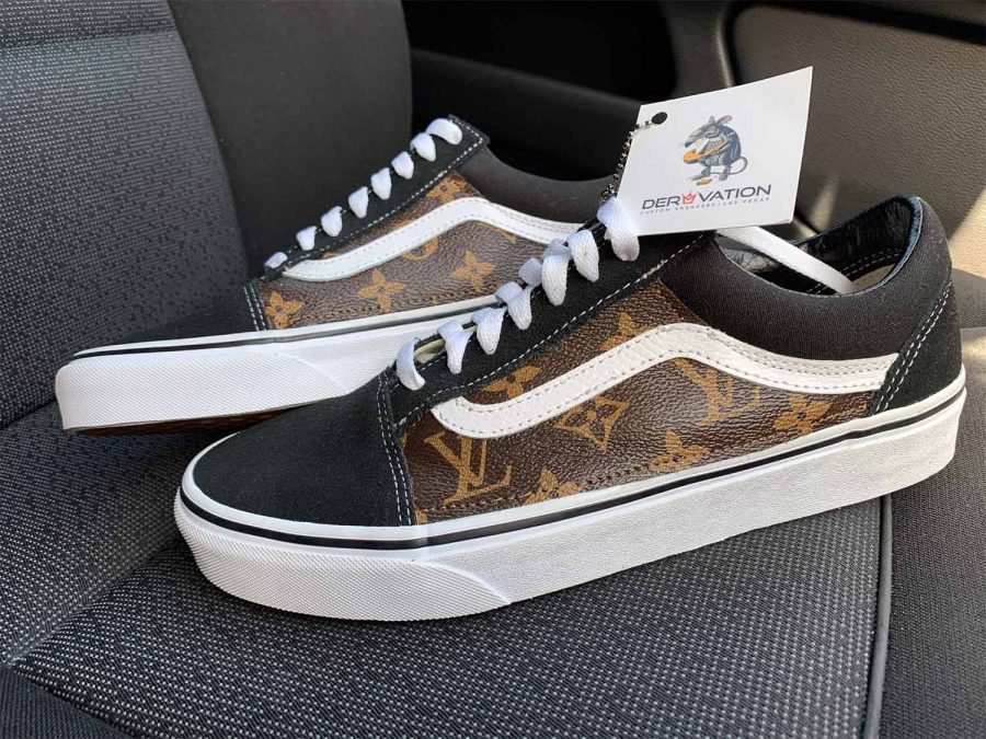 Custom LV Vans Old Skool