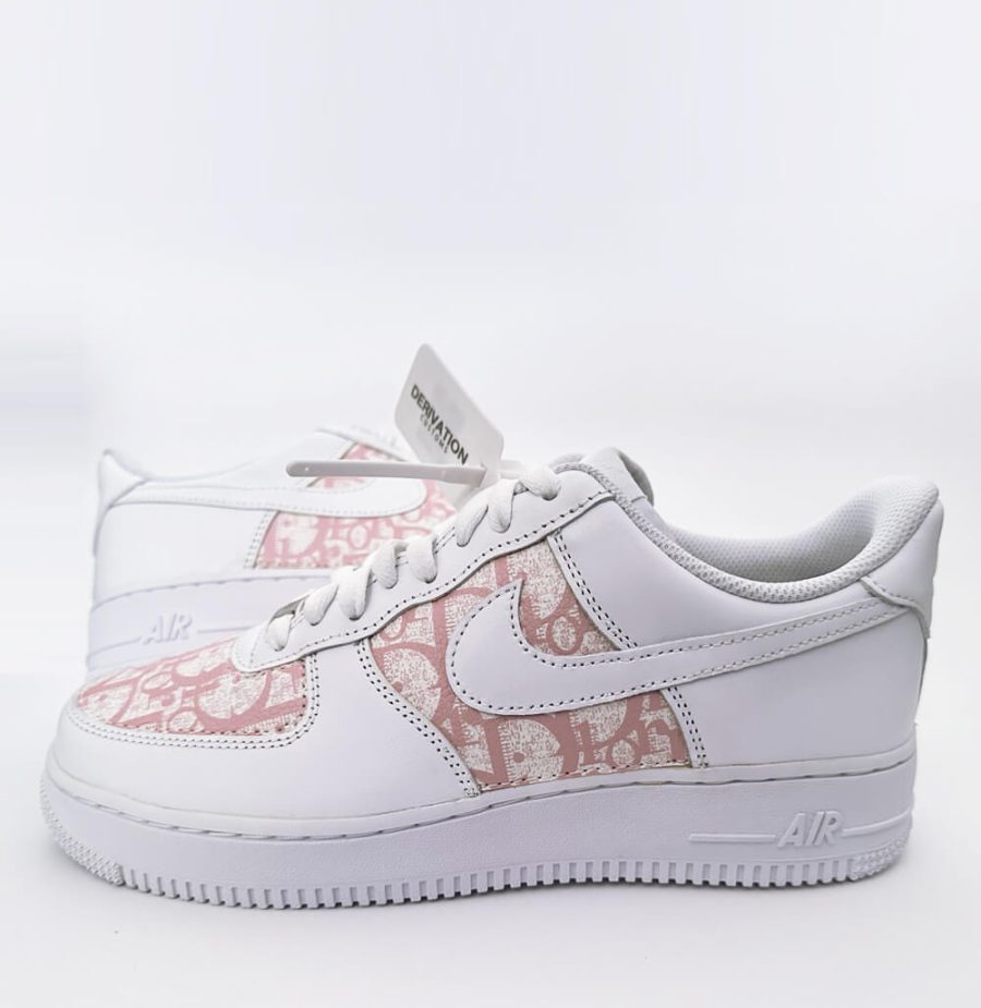 Pink Dior Air Force 1 - Custom Air Force 1