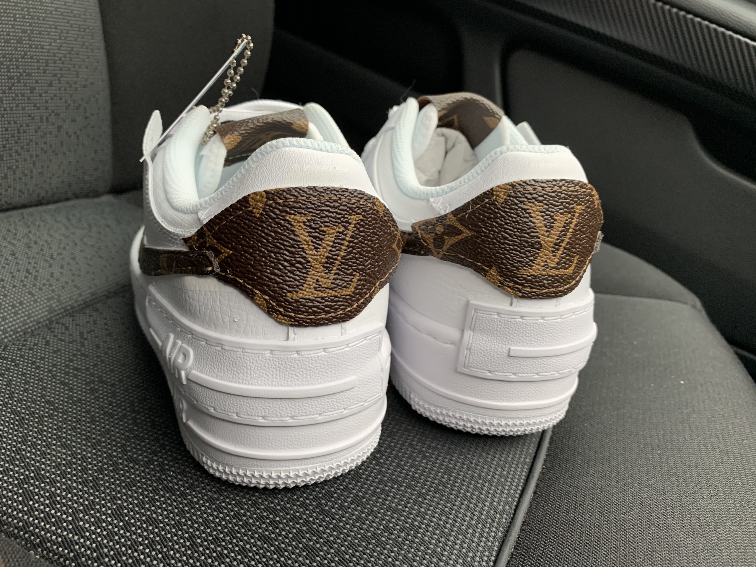 CUSTOM LV AIR FORCE 1 SHADOW – Derivation Customs – Custom sneakers  Swarovski trainers