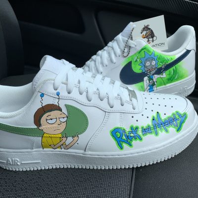 Custom Rick and Morty Af1