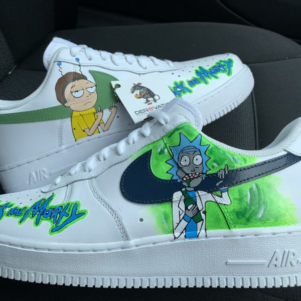 air force 1 rick and morty