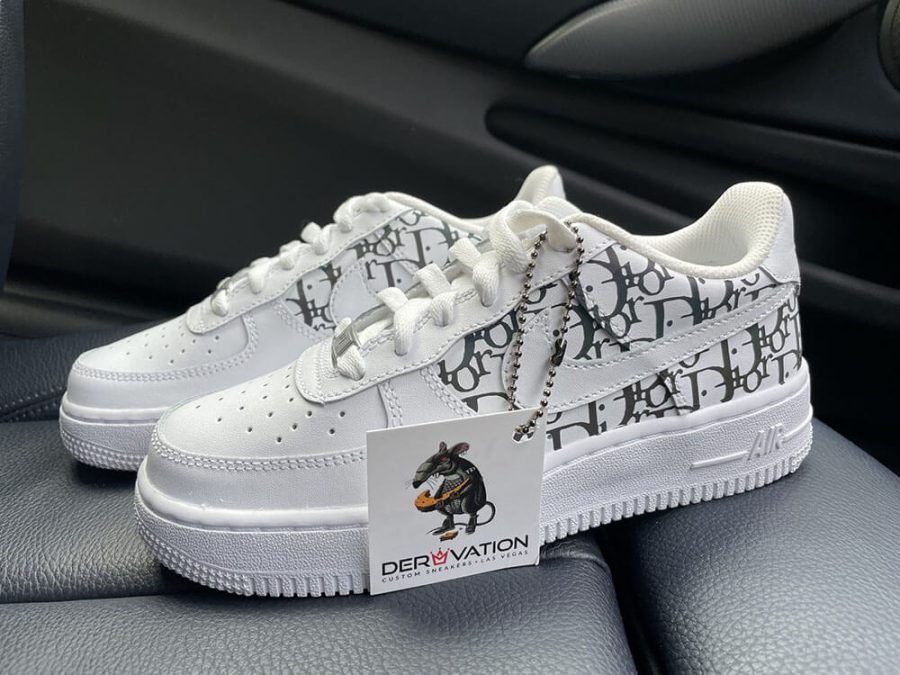 Rainbow Reflective Dior AF1