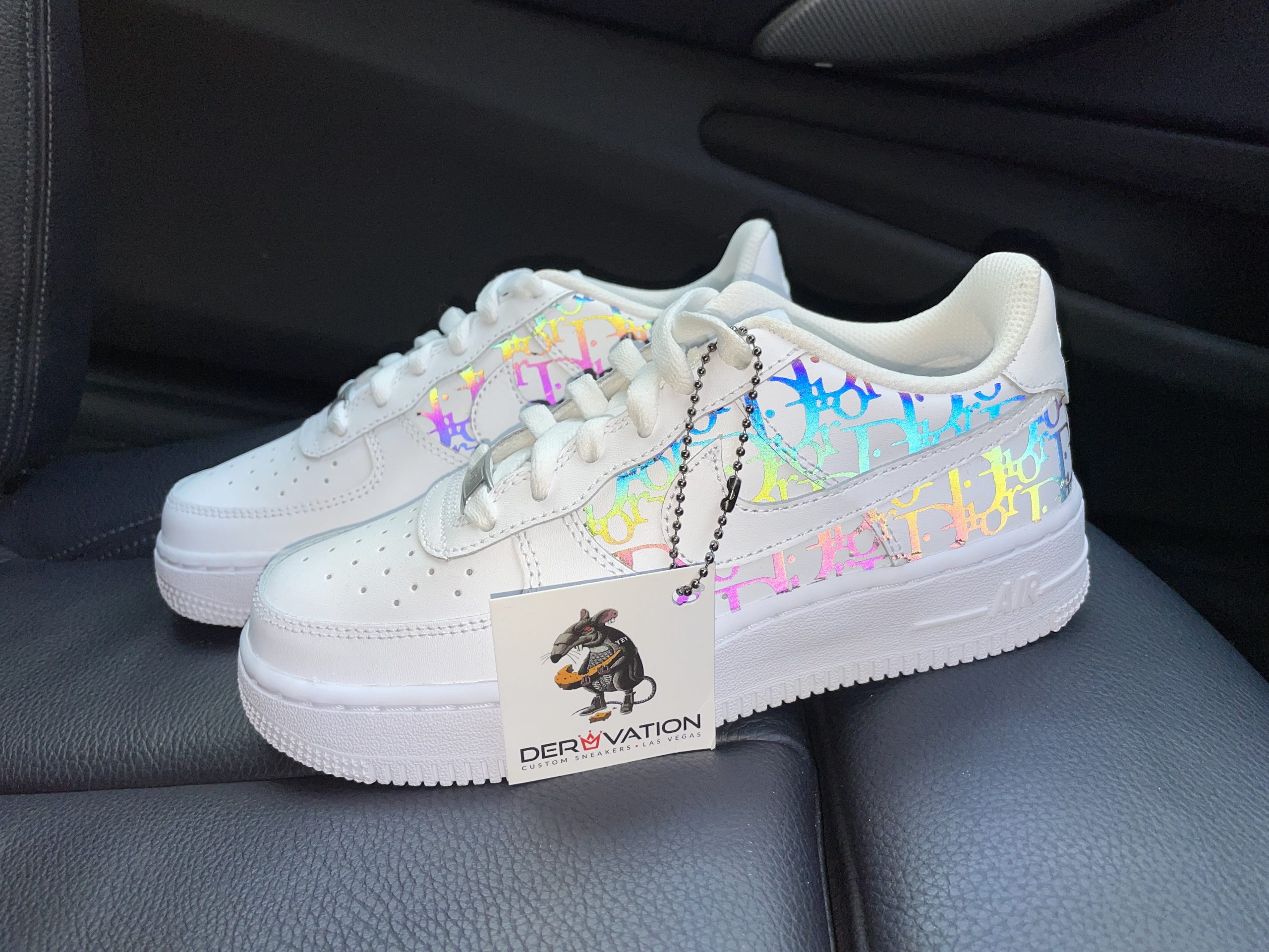 nike air force 1 x dior reflective