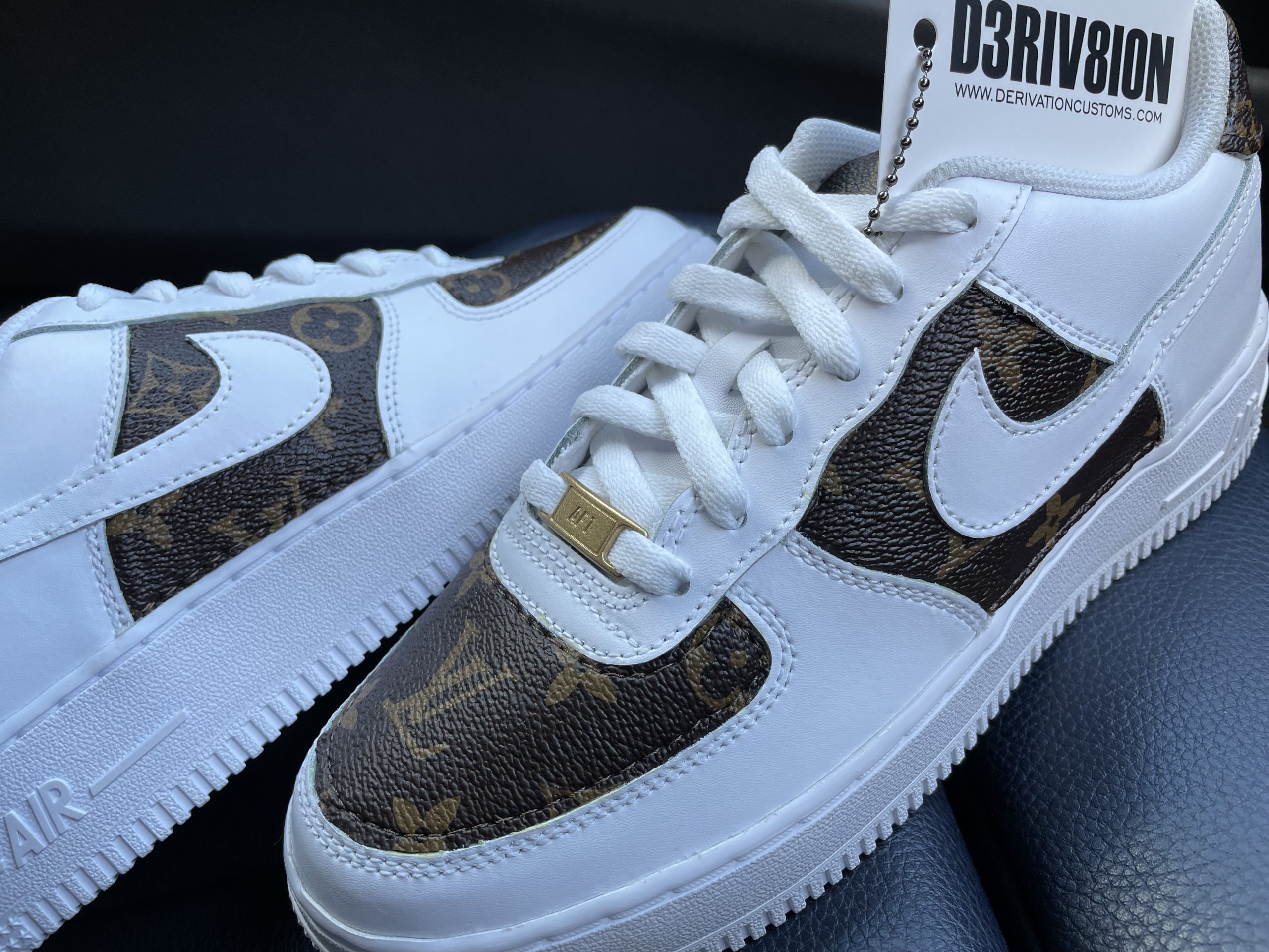 custom lv air force 1