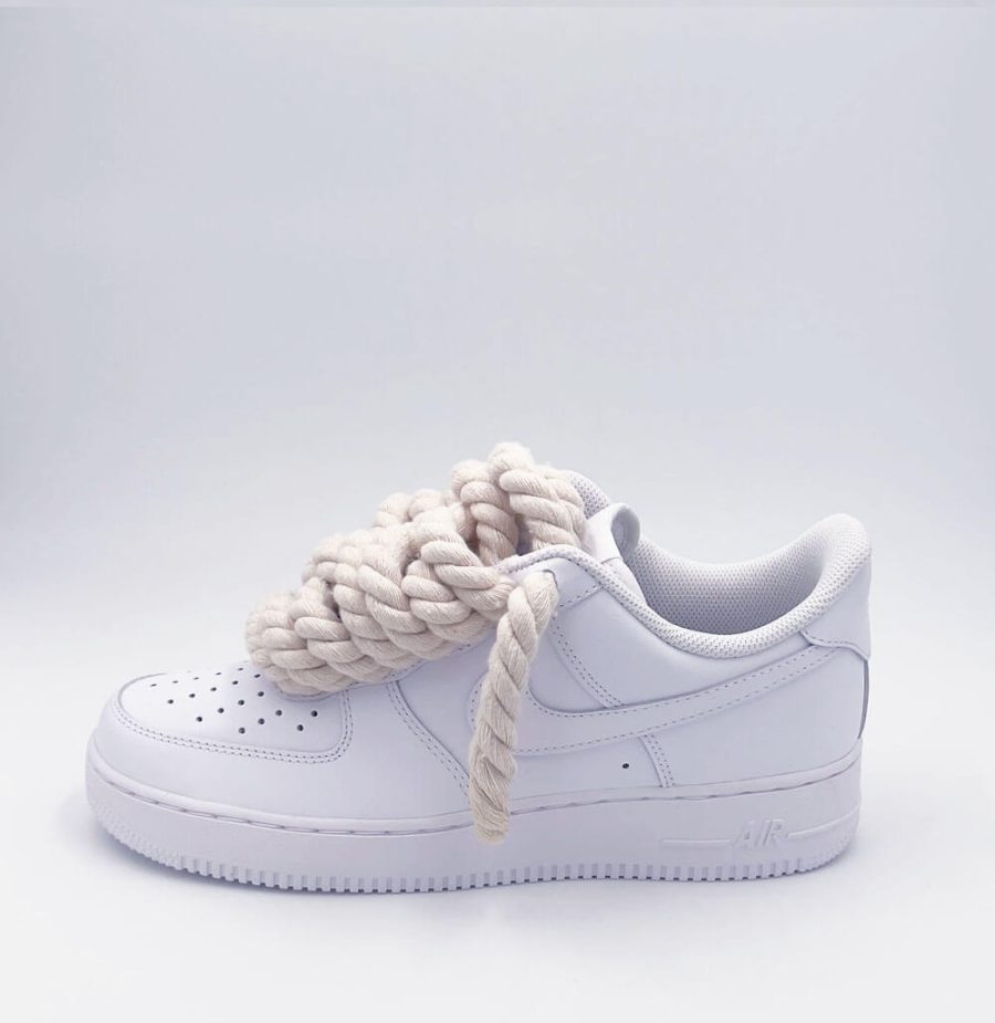 Nike Air Force 1 Rope Laces Cream