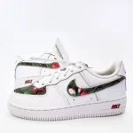 Custom Gucci Flower Air Force 1 Kids - Custom Air Force 1