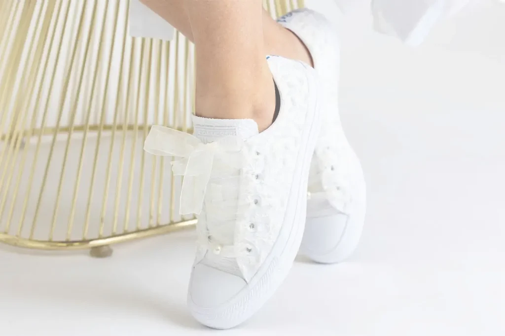 Eye-opening Custom Wedding Sneakers