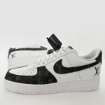 Custom grey black louis vuitton Air Force 1 - grey black louis vuitton air force 1 custom , customised air forces , louis vuitton air force 1 custom grey black , grey black shoes, grey black air forces , air force one custom customised air forces , custom sneakers , derivation customs , custom shoes for sell , buy louis vuitton air force 1 , louis vuitton grey black air forces , air force one , custom air force one