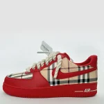 Custom Triple Red Burberry Air Force 1