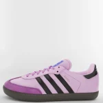 Custom pink dye Adidas Sambas, custom adidas, custom, sneakers, miami, mls, derivation customs, custom shoes, customize shoes, create your own adidas, bespoke, cusomt samba,dye