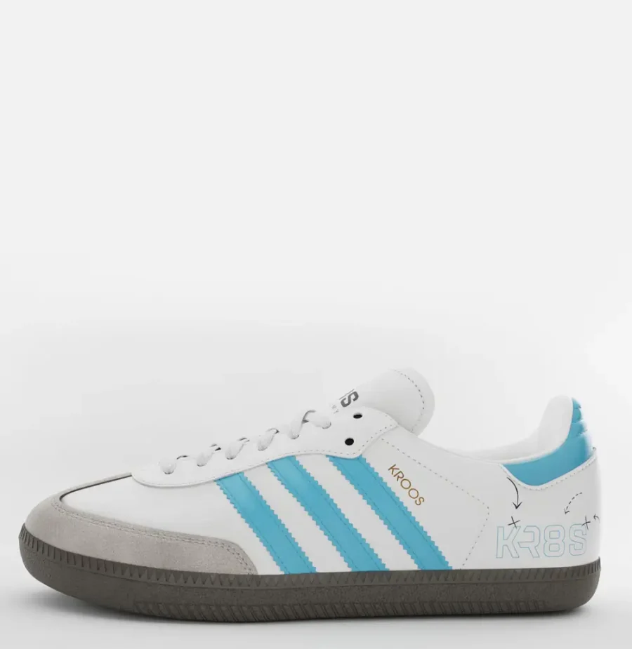 custom tony kroos adidas samba , custom adidas sambas , custom adidas , white adidas custom , customized adidas trainers , customized adidas shoes , custom adidas samba , Black and white lacey jordans , custom lace swoosh jordan 1 , shop custom shoes , personalised jordans , personalised sneakers , custom made sneakers