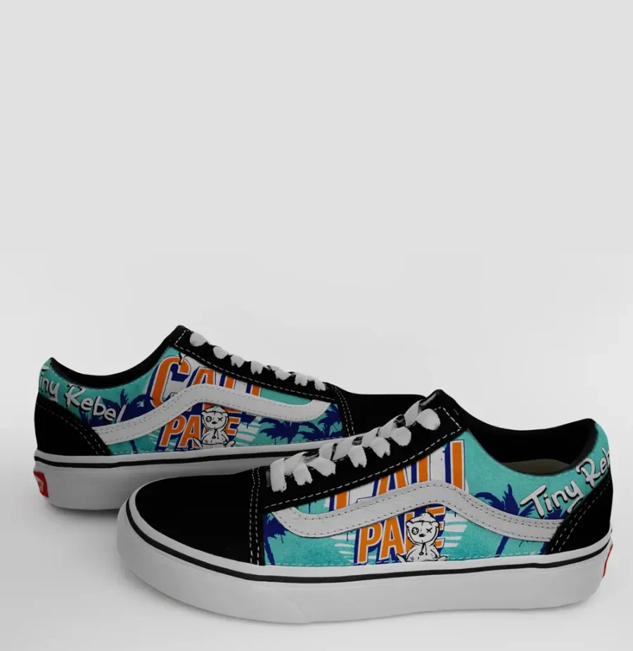 Tiny Rebel Cali Pale Custom Vans Old Skool