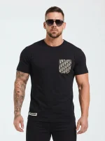 Dior CD pocket t-shirt worn by model